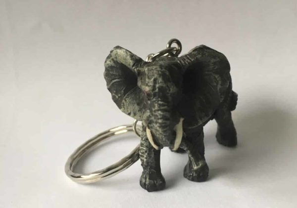 Porte-clés éléphant animal