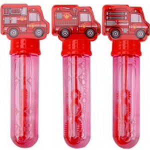 camion de pompiers à bulles d'air