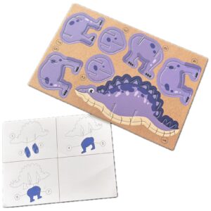 ECO 3D-puzzel Dino's - Afbeelding 2